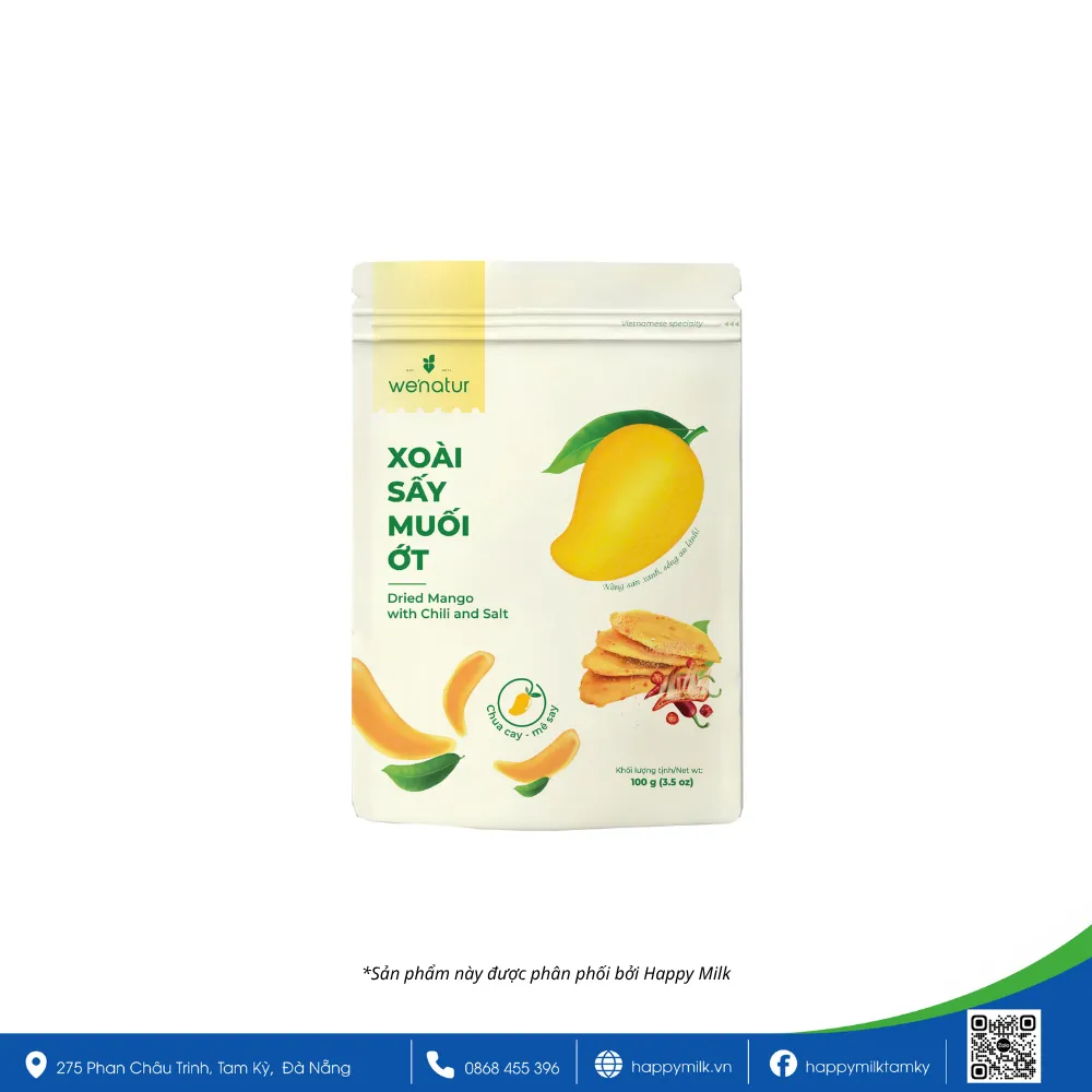 DRIED MANGO WITH SALT & CHILI 100 g
